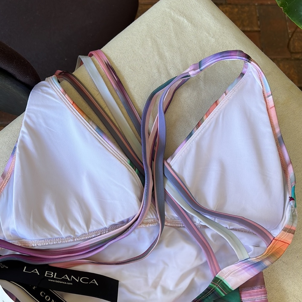LA BLANCA one piece swimsuit size 6 - Picture 7 of 10